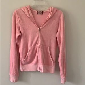 Juicy Couture Pink Zip Hoodie